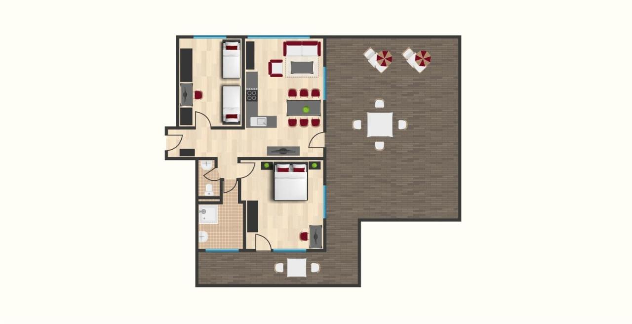 Apartamento Haus Haberstock Riezlern Exterior foto